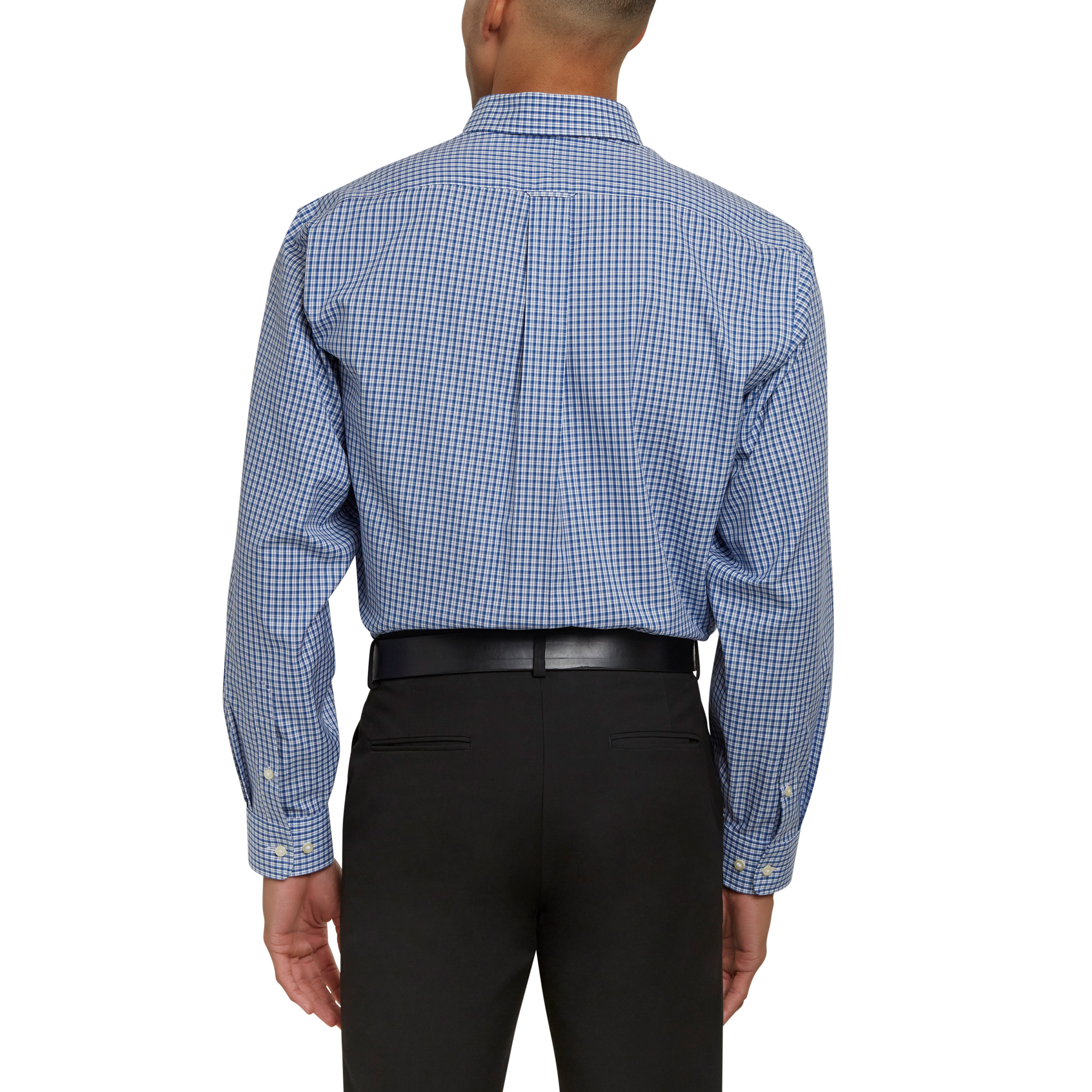 costco kirkland dress shirts Kirkland Signature Men's Traditional Fit Dress Shirt, Navy