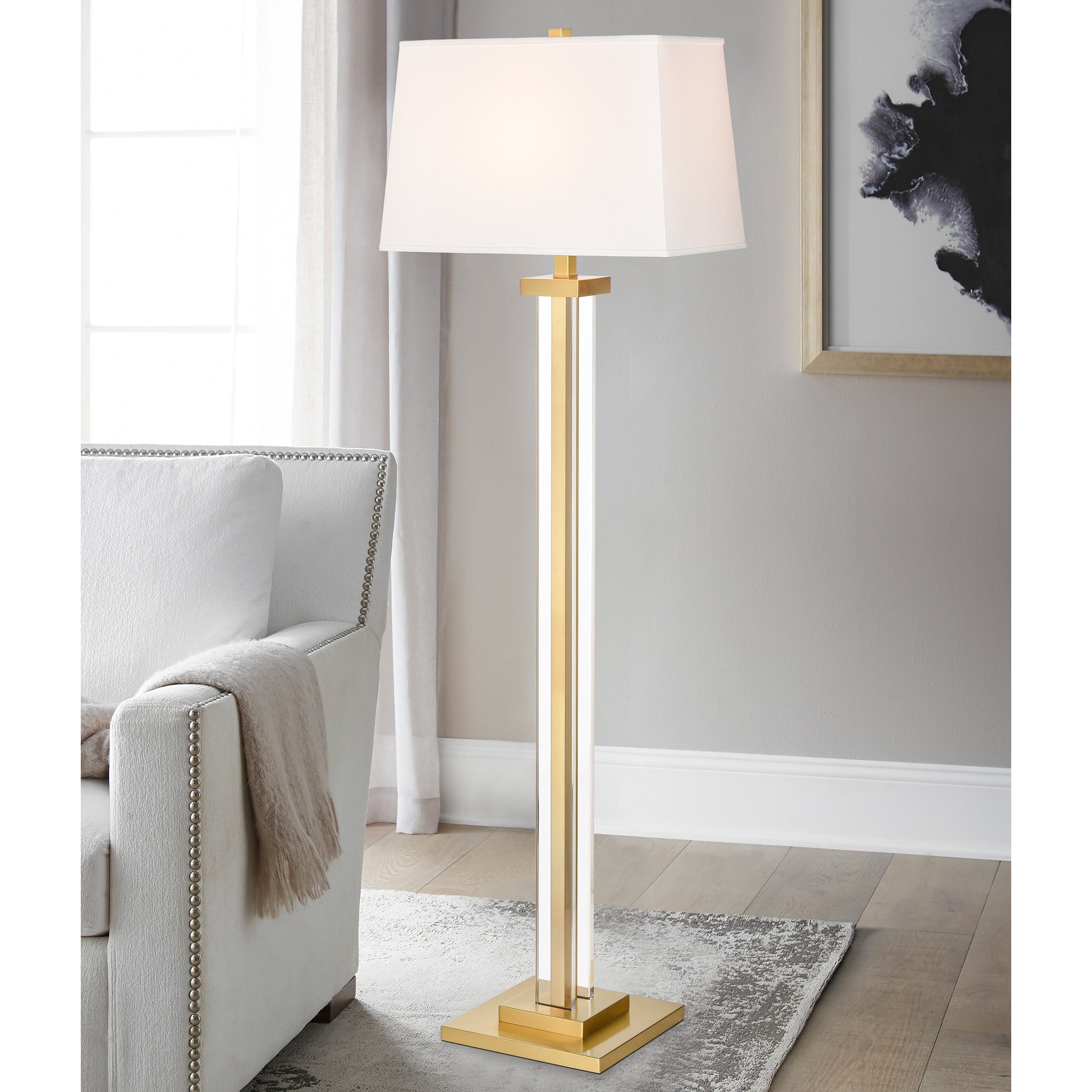 Bridgeport Designs Kate Crystal Floor Lamp | Costco