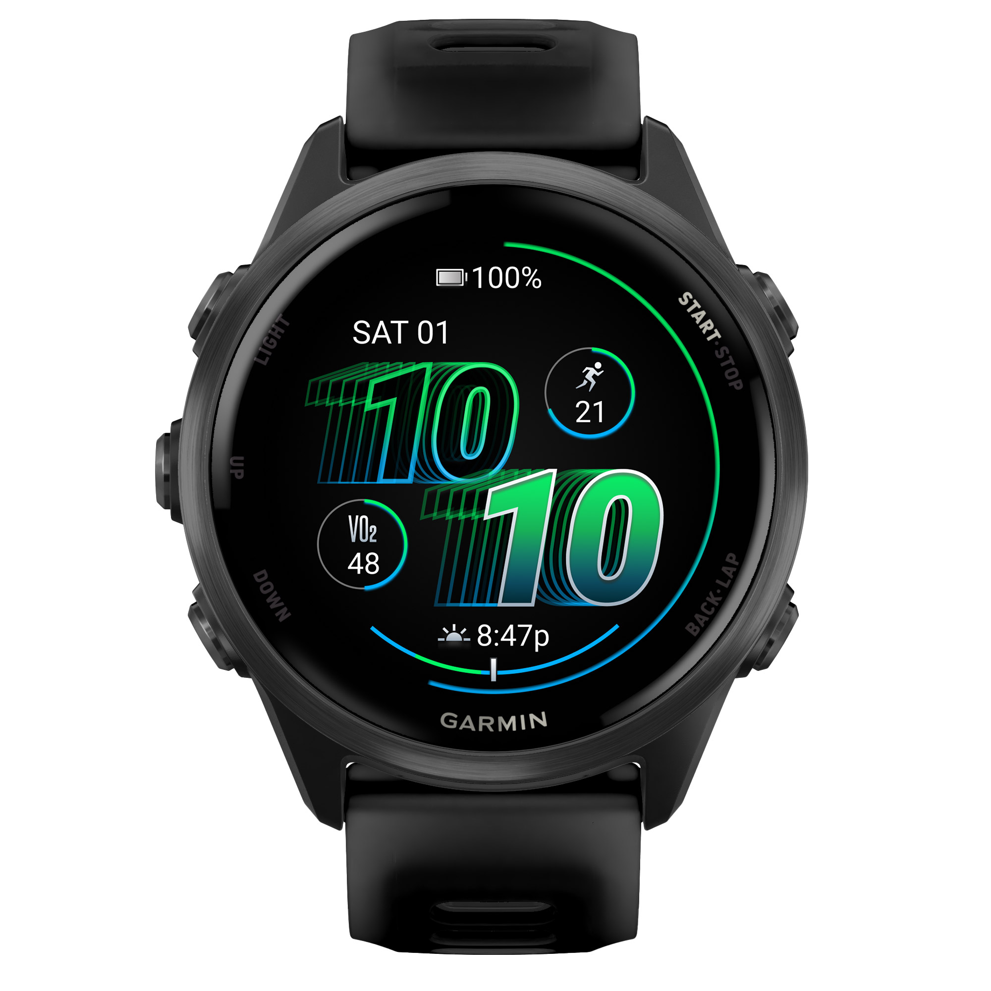 Garmin Forerunner 570 Smartwatch, includes USB-C and USB-A Charging Cables