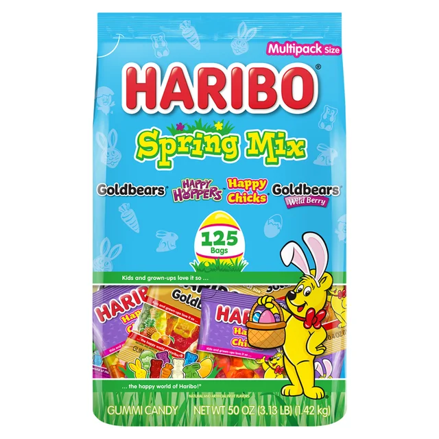 HARIBO SPRING MIX 50 OZ (3.125 LBS)