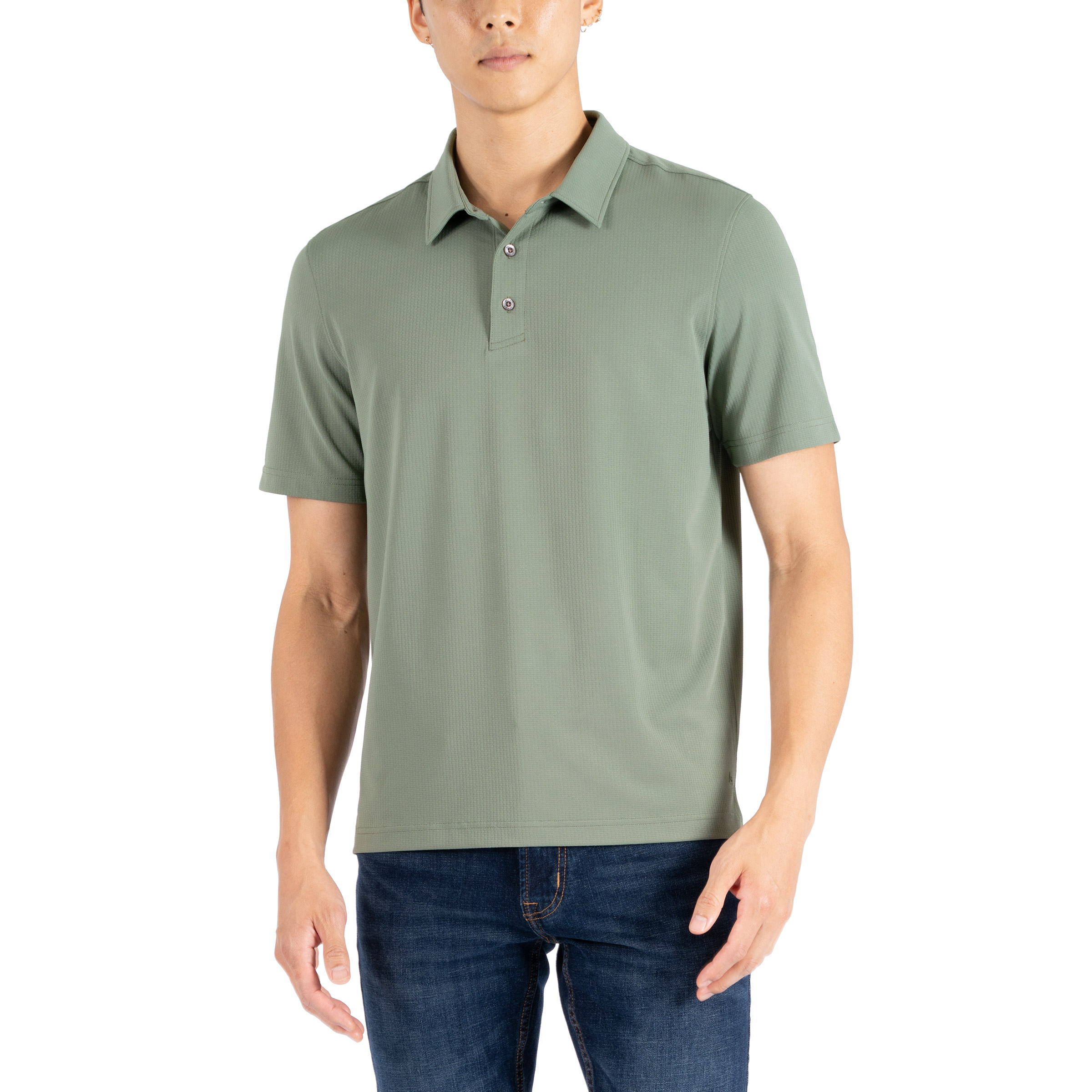 Gerry Mens Polo Shirt Short Sleeve Active Moisture Wicking Golf S M L XL XXL 3XL