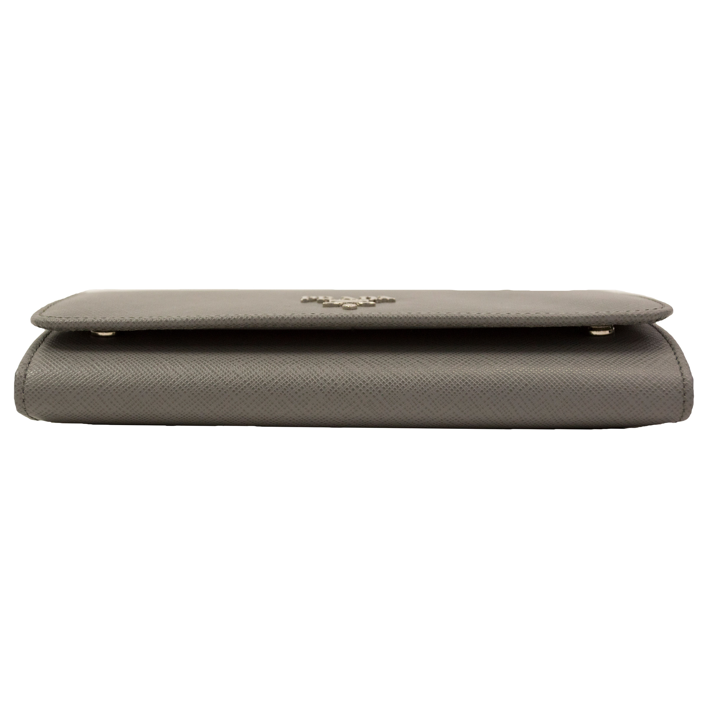 Prada Leather Continental Wallet, Marmo | Costco