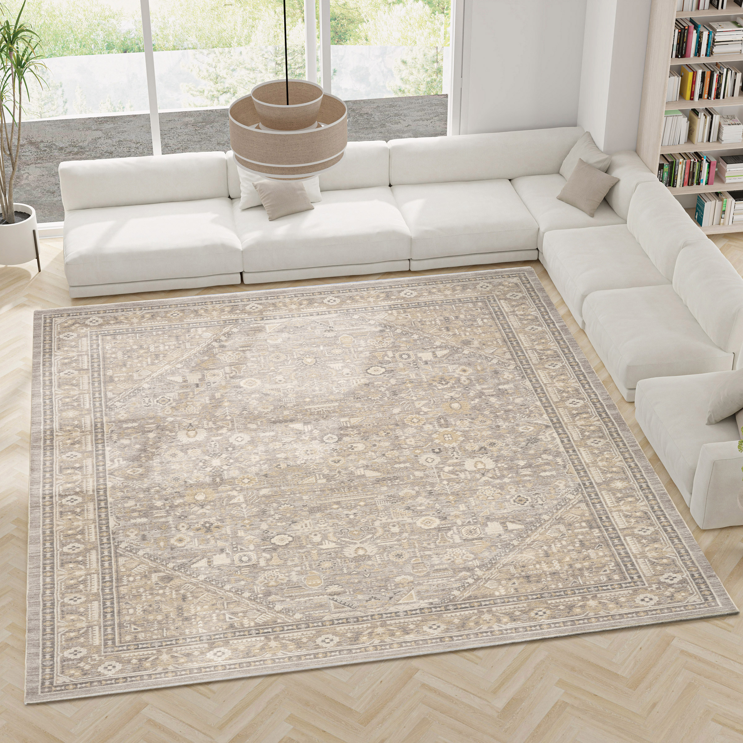 Nourison Florentine Area Rug Collection  Strozzi