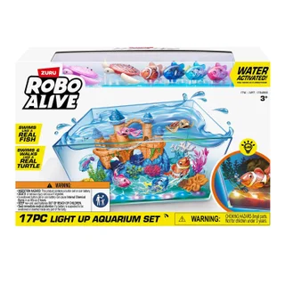 ZURU ROBO ALIVE LIGHT UP AQUARIUM SET