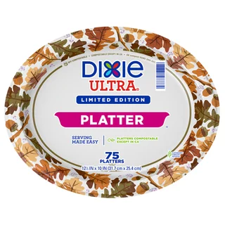 DIXIE ULTRA PLATTER 75 COUNT