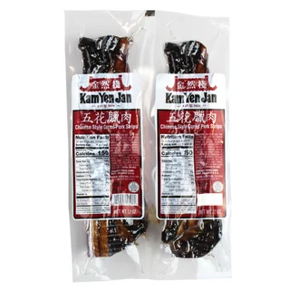 Kam Yen Jan Chinese Style Cured Pork Strips, 12 oz, 2-count