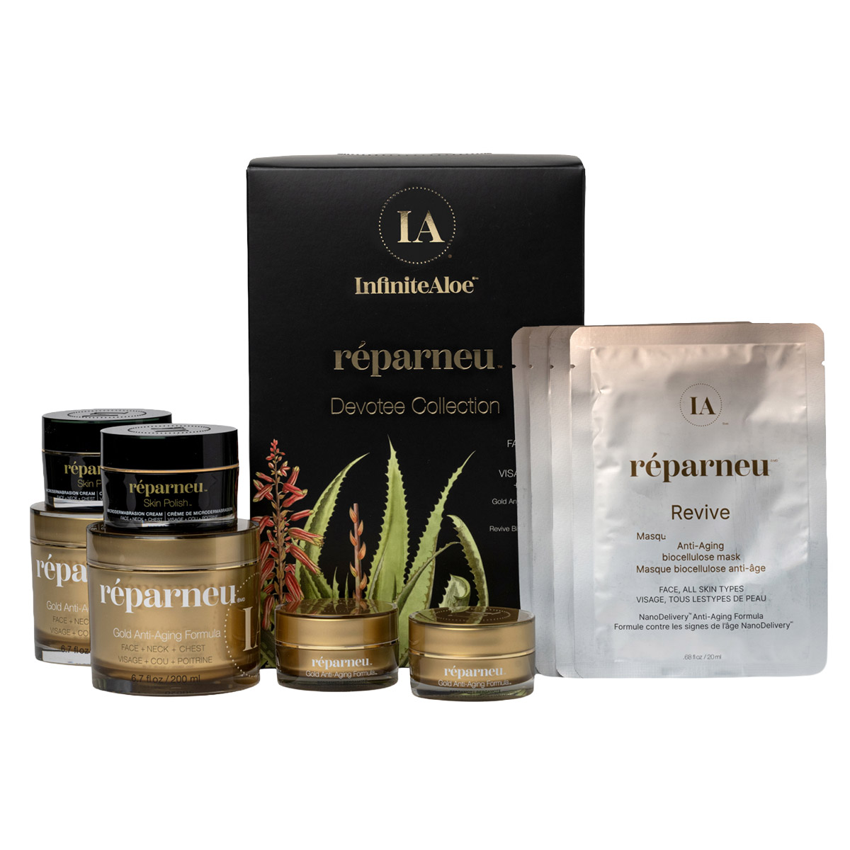 InfiniteAloe Reparneu Devotee Collection 12-piece Set: TrueGether.com
