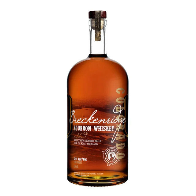 Breckendride Bourbon Whiskey, Colorado, 1.75 L