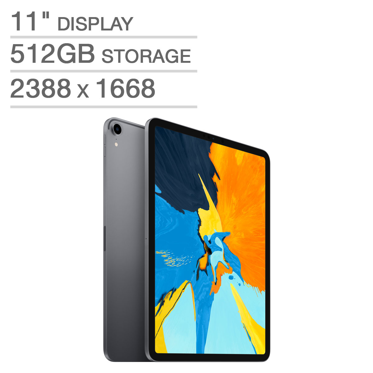 iPad - ビースト Apple iPad Pro A12X Bionic Chip 512GB - Space Gray | Costco