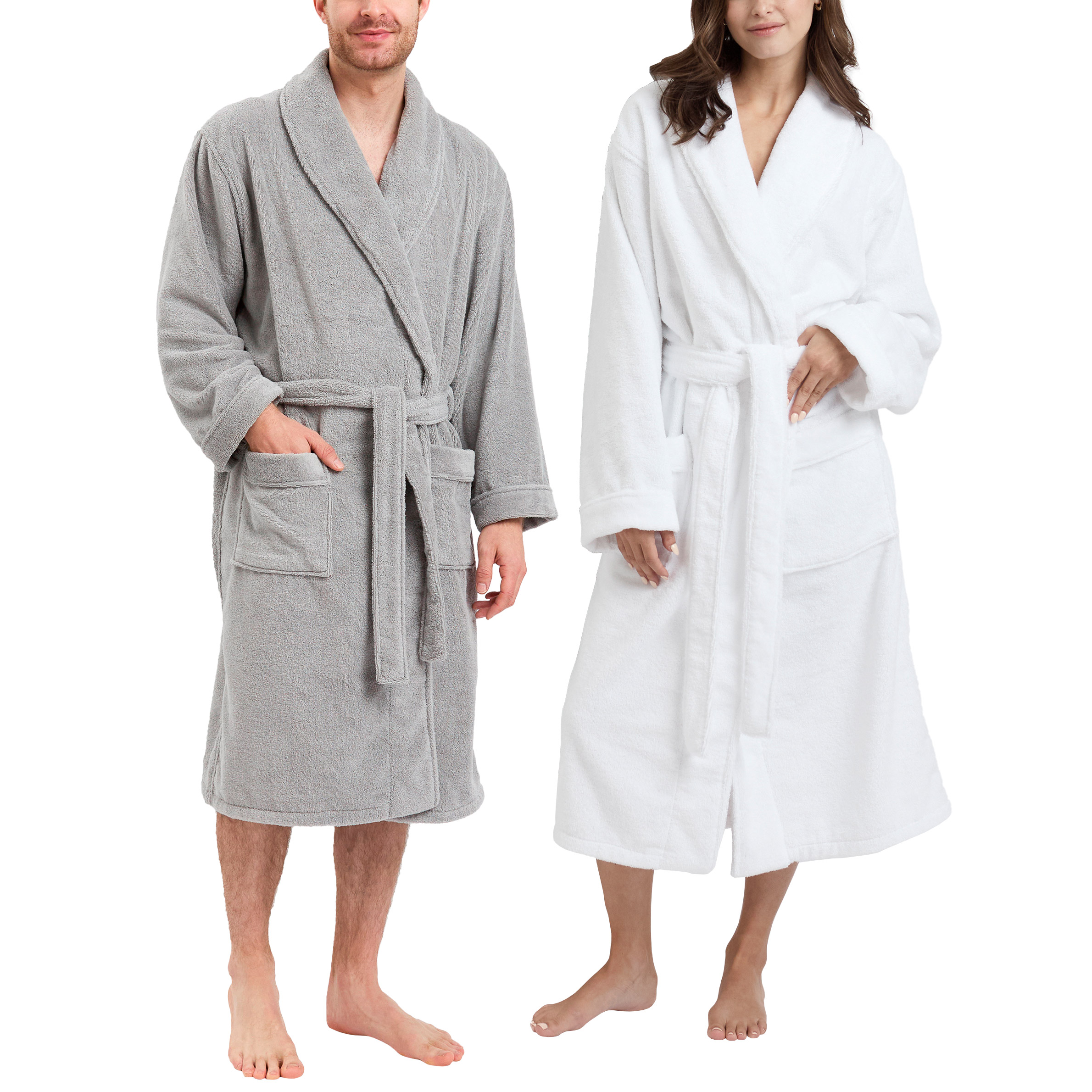 Serene Cotton Terry Robe | Costco