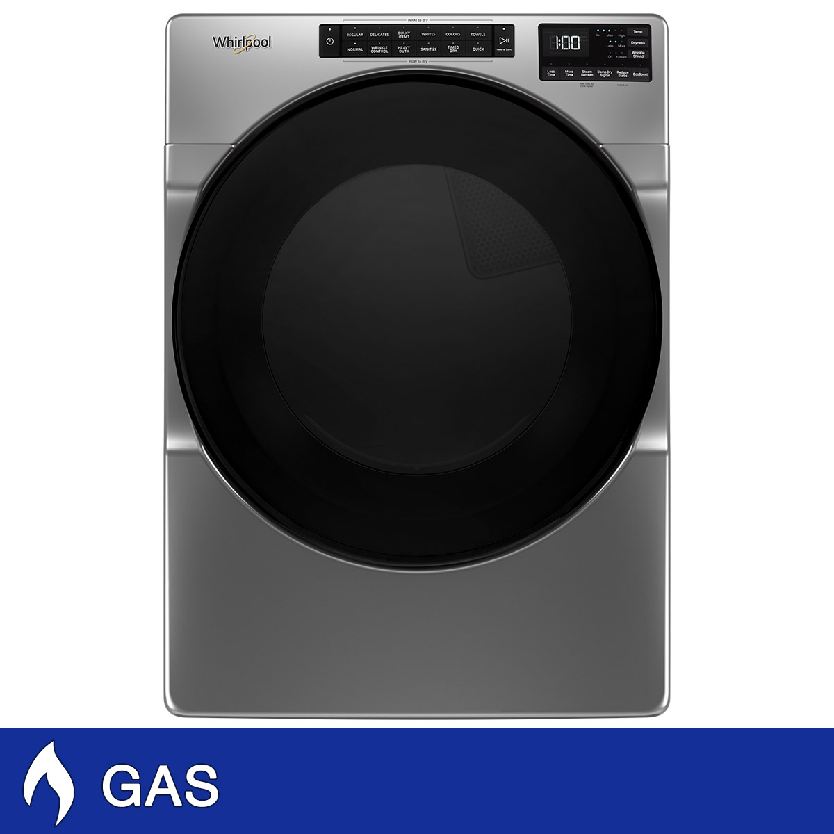 Whirlpool 7.4 cu. ft. Gas Dryer with Wrinkle Shield and Steam