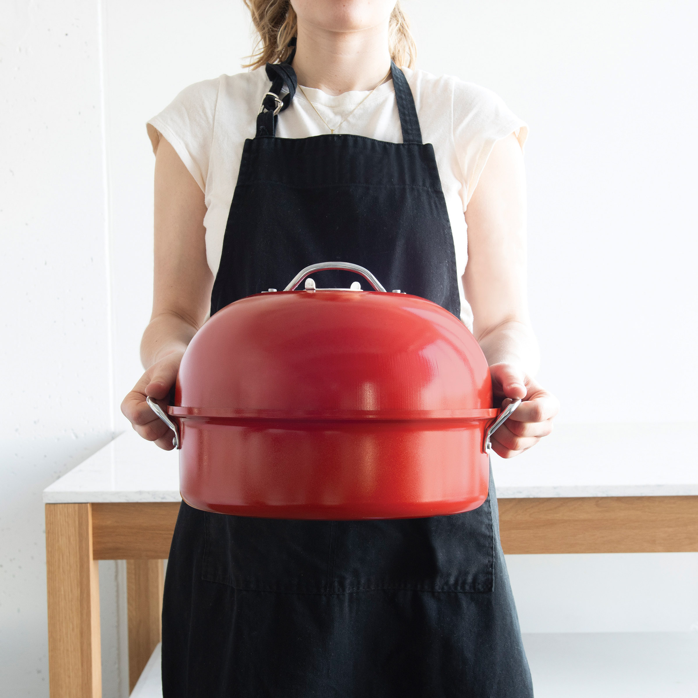 kettle smoker indoor outdoor cooker Nordic Ware Deluxe Kettle Smoker with 5 Woodchip Varieties