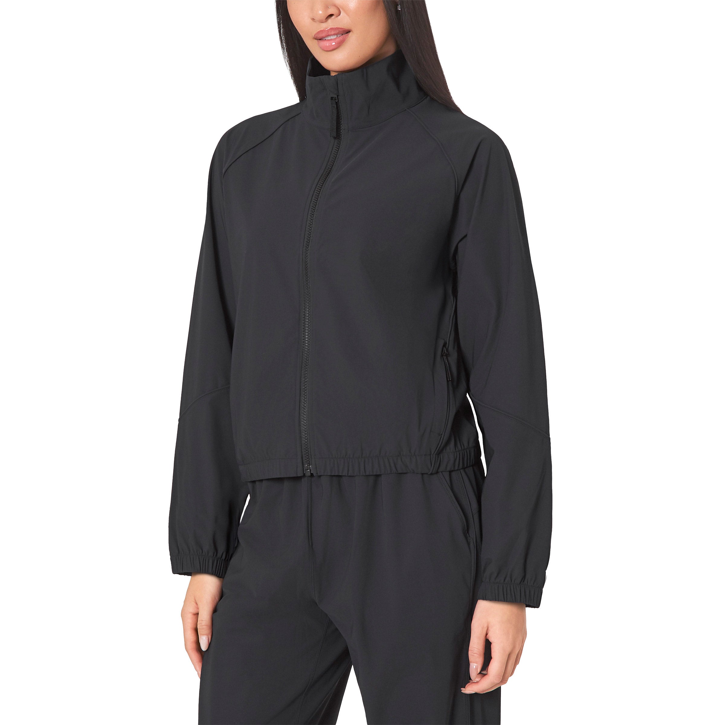 MONDETTA トラックジャケット Mondetta Women's Active Full-Zip Tricot Jacket | Costco