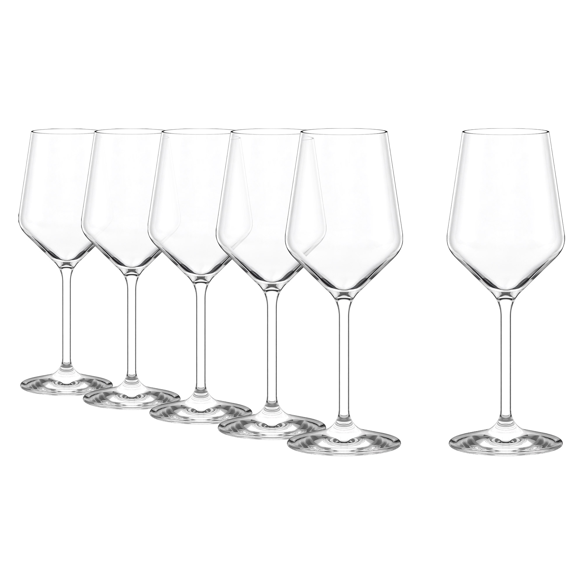 Stlzle Lausitz Revolution White Wine Crystal Glass, Set of 6