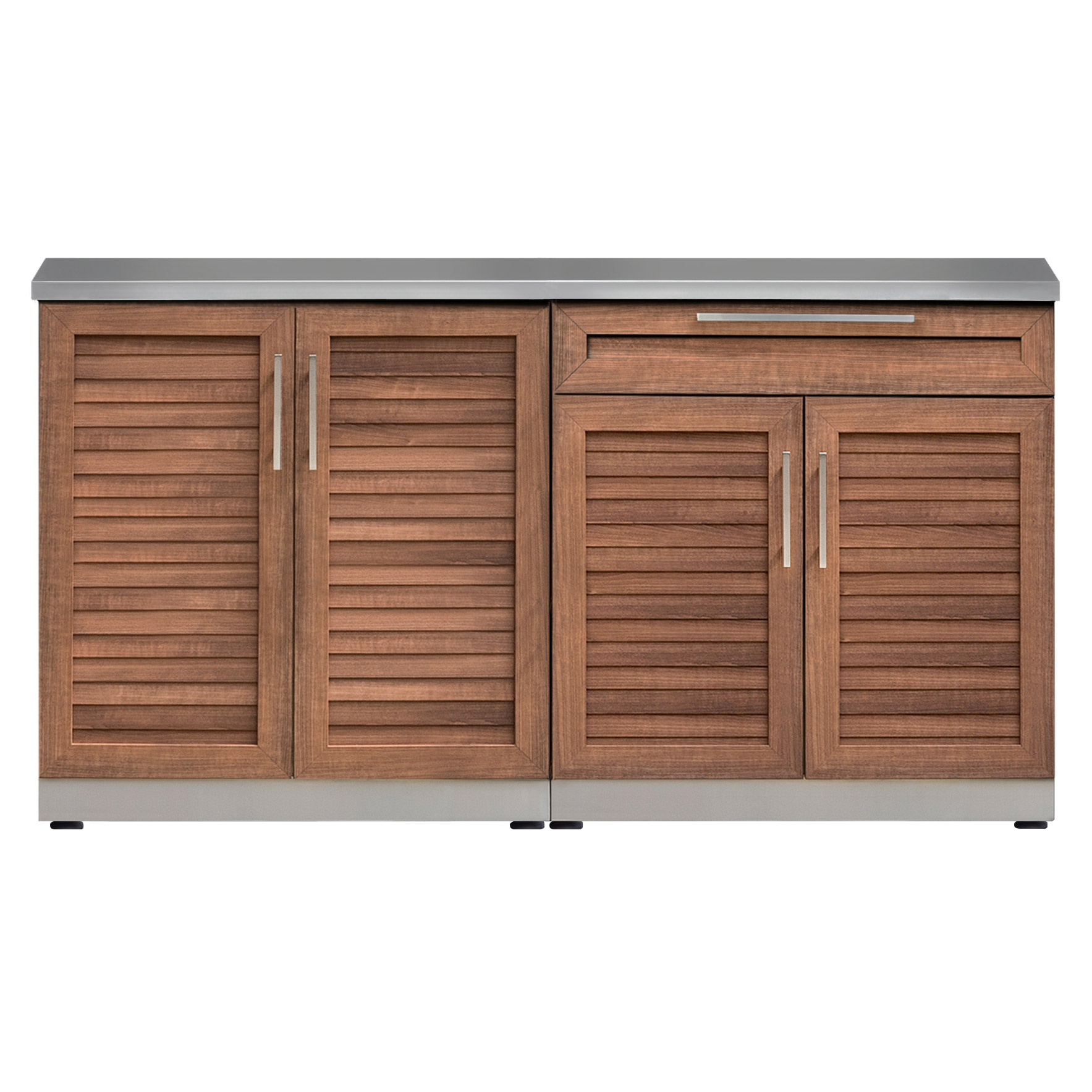 NewAge Products 3-piece Outdoor Kitchen Stainless Steel Grove M#65667