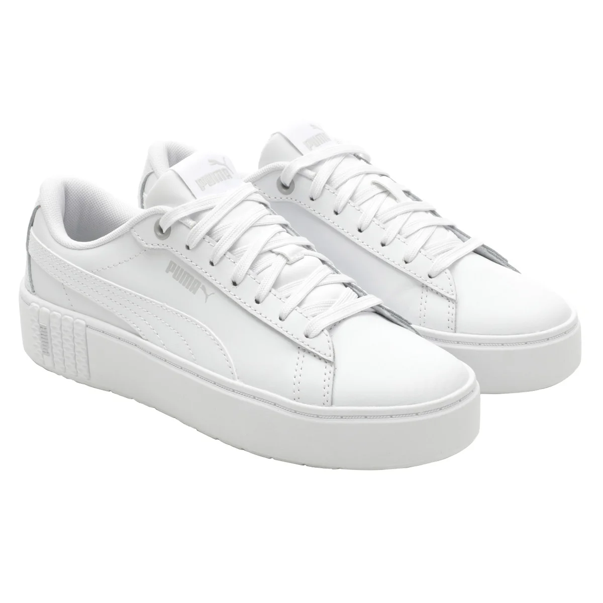 PUMA Ladies' Smash Platform Shoe | Costco PUMA Ladies' Smash Platform Shoe | Costco
