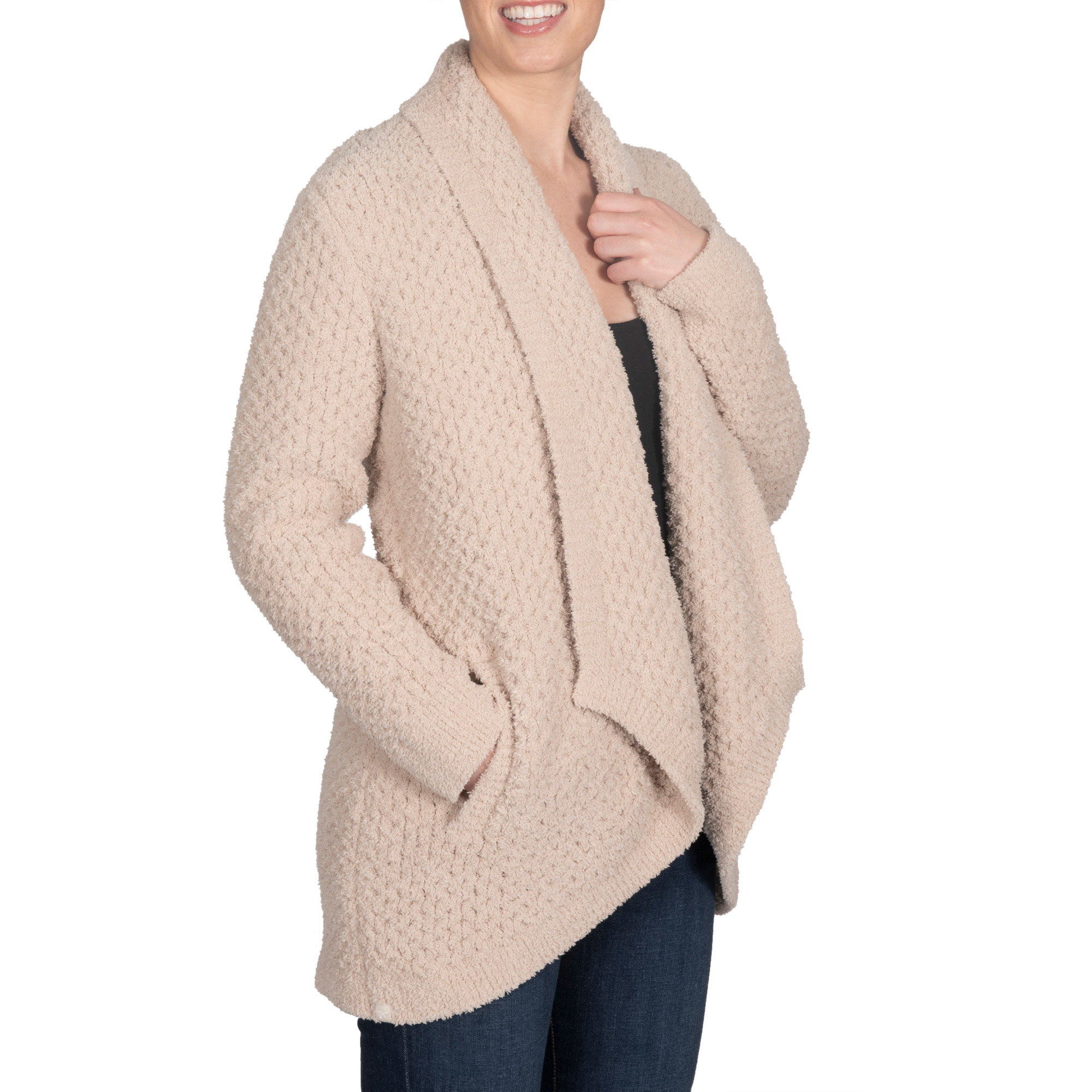 Barefoot Dreams Women's CozyChic Shawl Cardigan | Costco