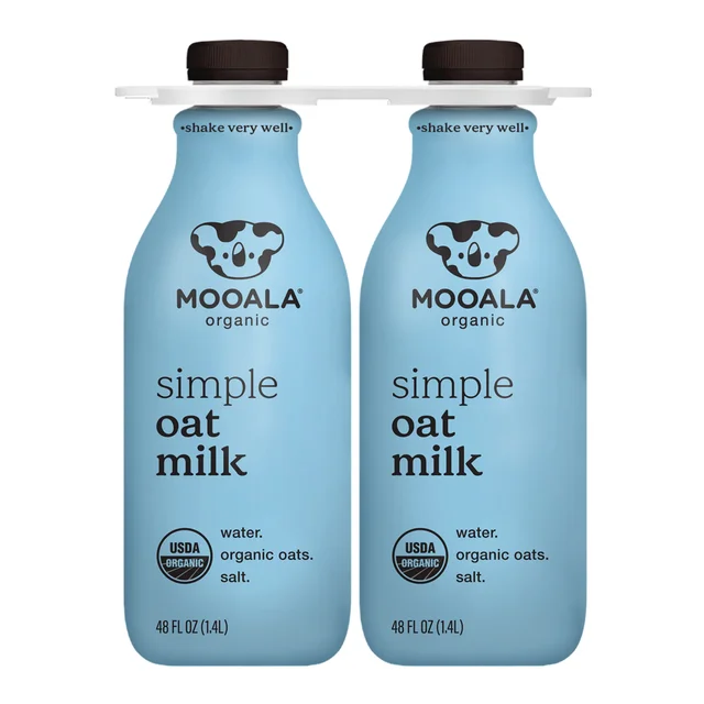 MOOALA ORGANIC SIMPLE OAT MILK 2/48 OZ
