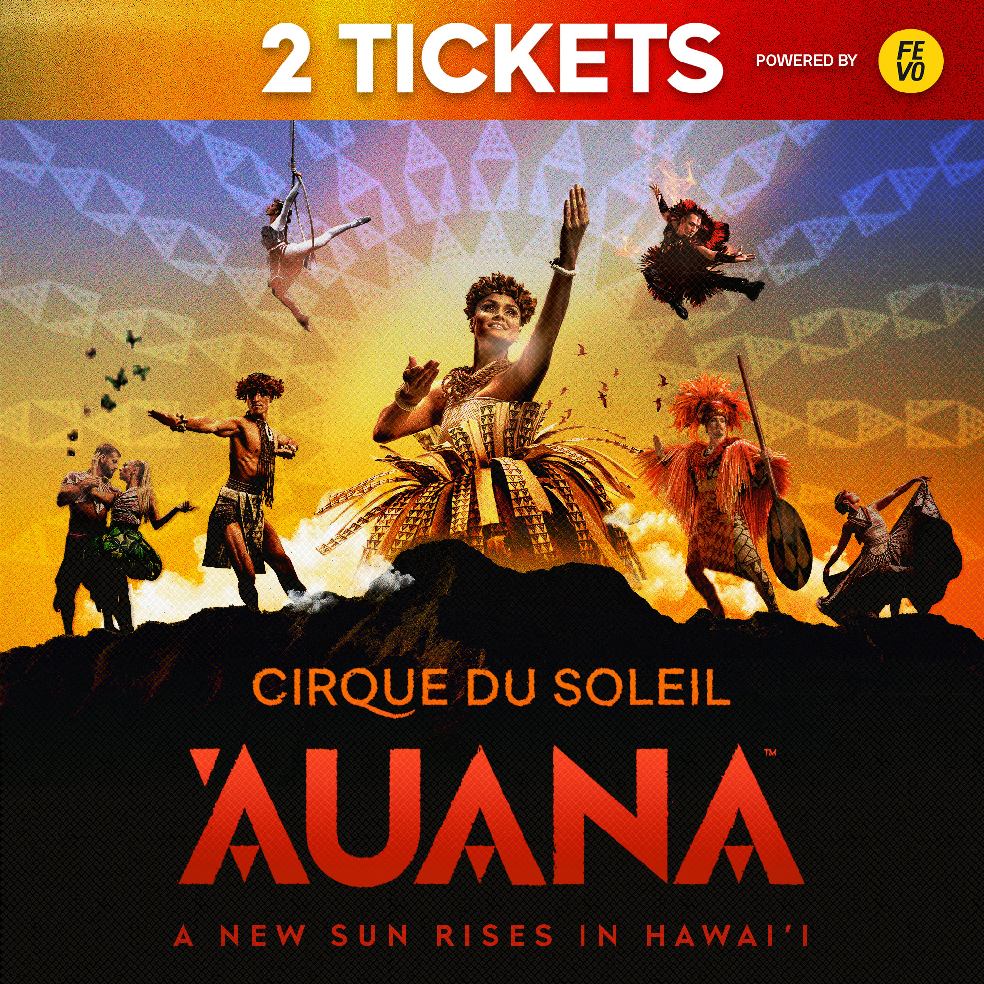 Cirque du Soleil 'Auana - Two Tickets  eVoucher