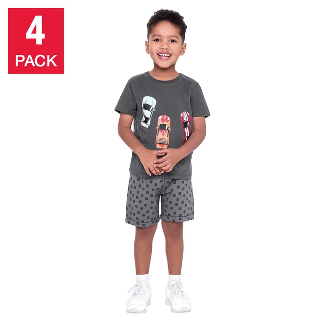 PEKKLE KIDS' 4-PACK TEE