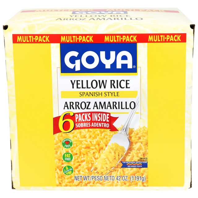 GOYA YELLOW RICE 6/7 OZ (2.63 LBS)