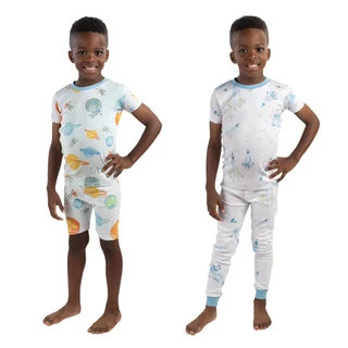 BURT'S BEES KIDS' 4PC PAJAMA SET