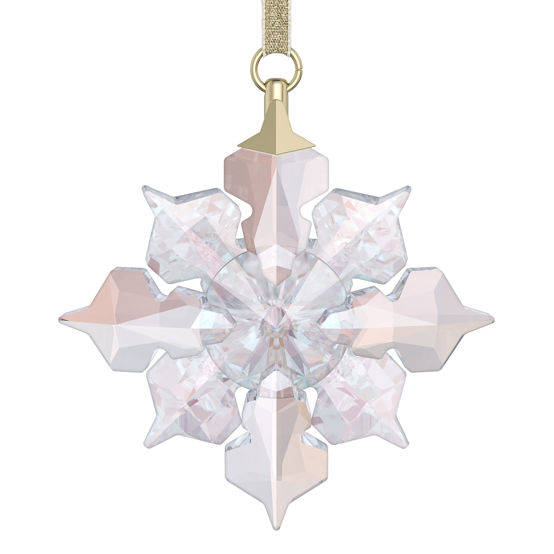 Swarovski Shimmer Coated Snowflake - Exclusive