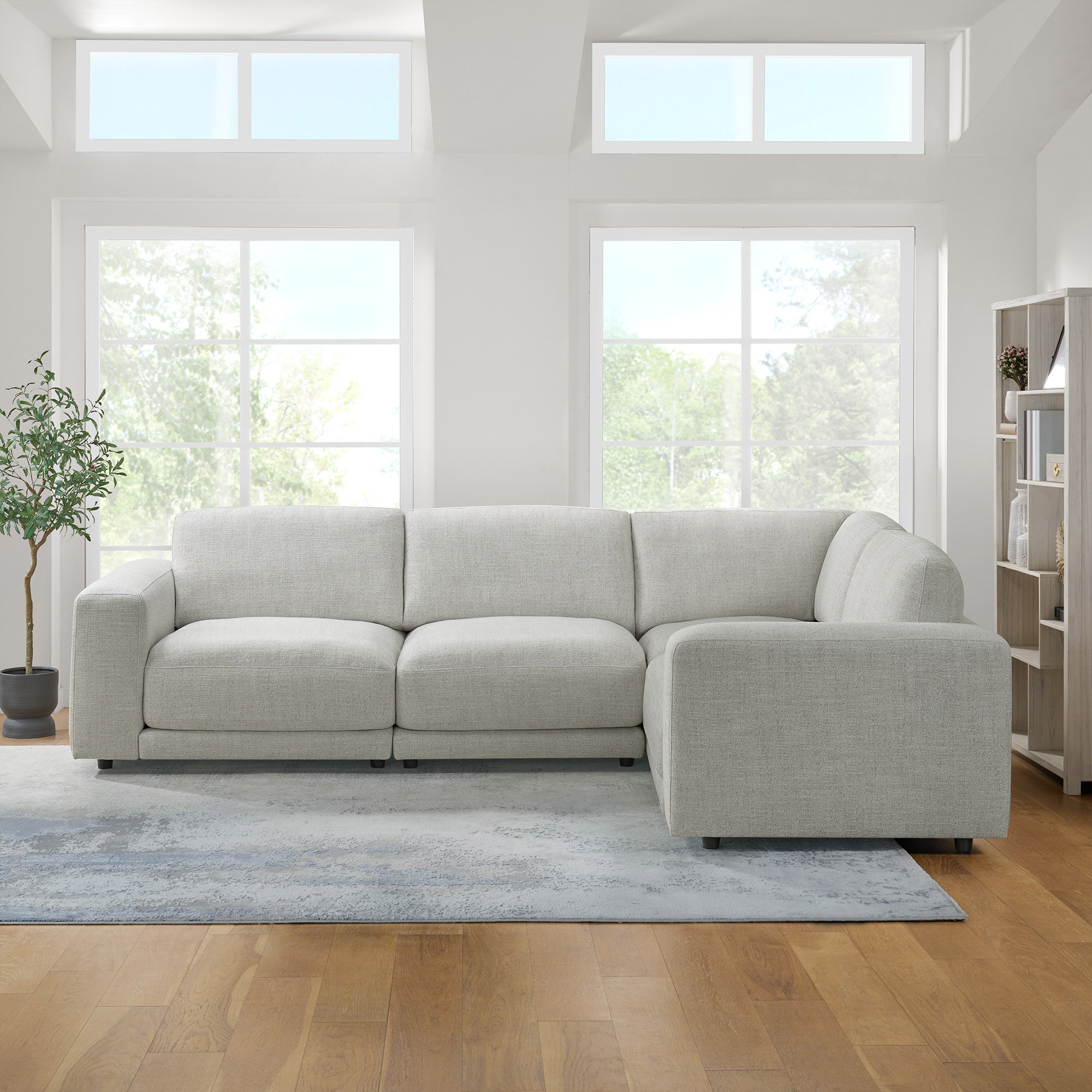 Gilman Creek 4-piece Modular Fabric Sectional