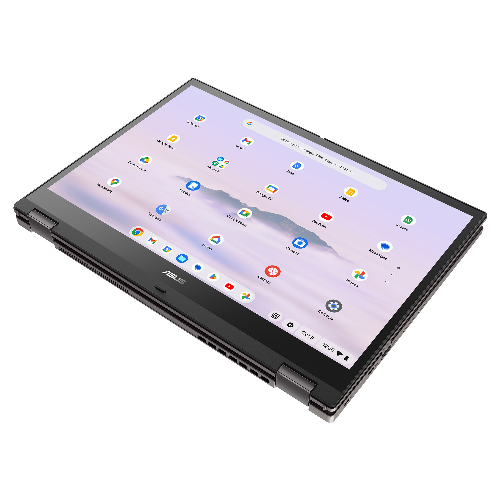 ASUS CM34 Flip 14-in 2-in-1 Touchscreen Chromebook, AMD Ryzen 5