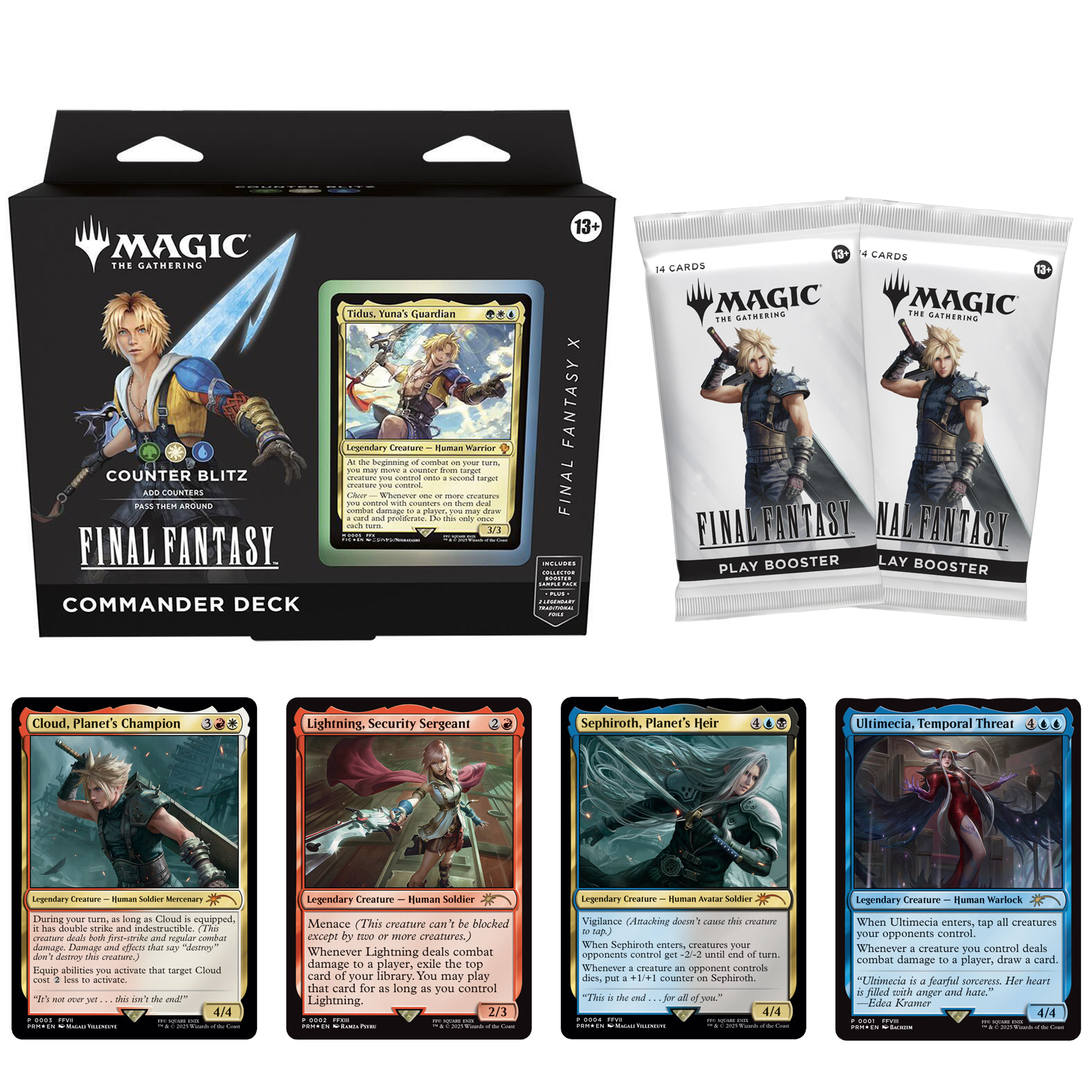 Magic: The Gathering - Final Fantasy - Commander Kit - Counter Blitz |  Costco