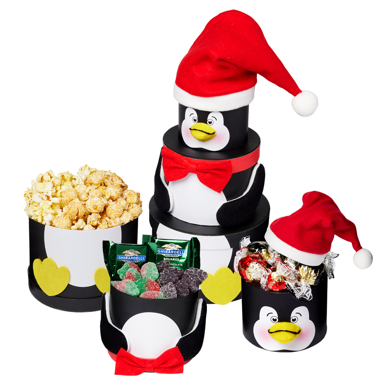 Tour de friandises des pingouins