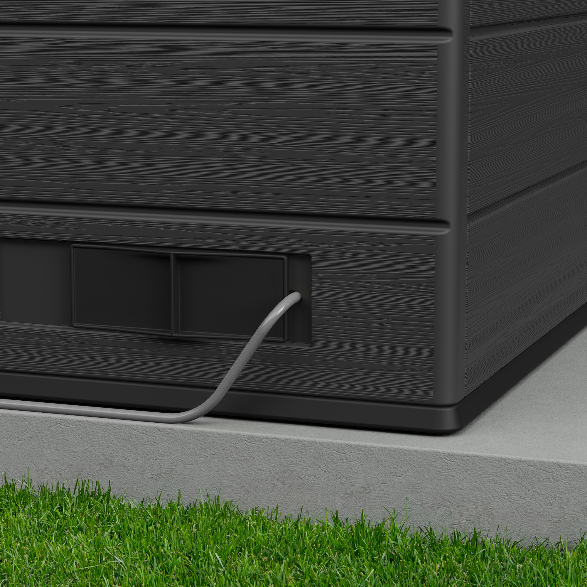 Suncast Modernist 8'x7' Dual Barn Door Storage Shed | Costco