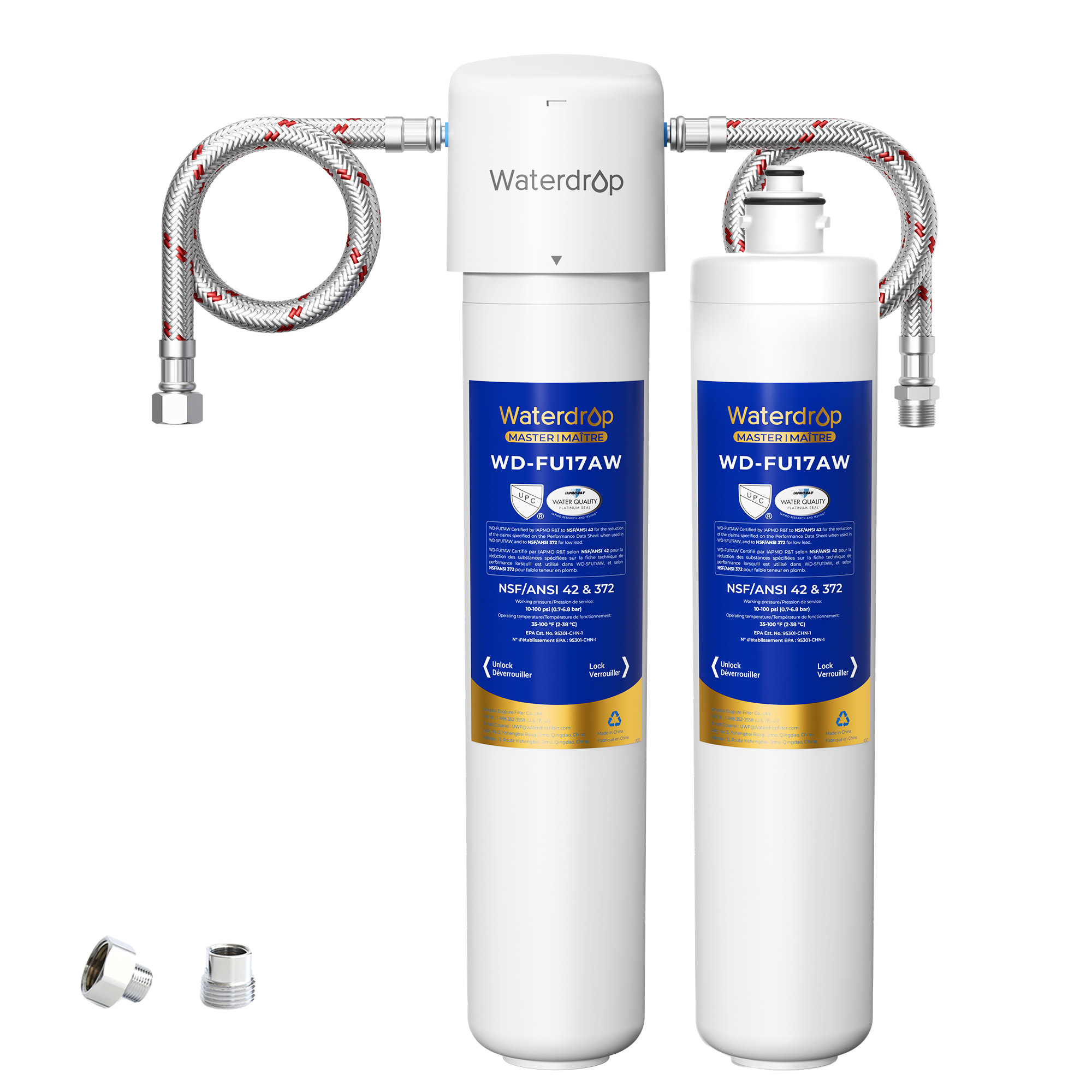 Waterdrop WD-SFU17AW Under Sink Water Filter System