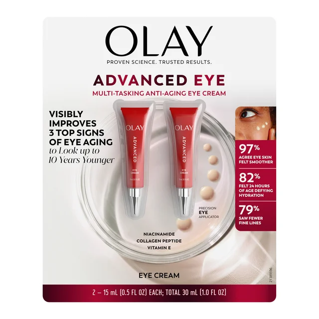 Olay Advanced Eye Cream, 0.51 fl oz, 2-pack