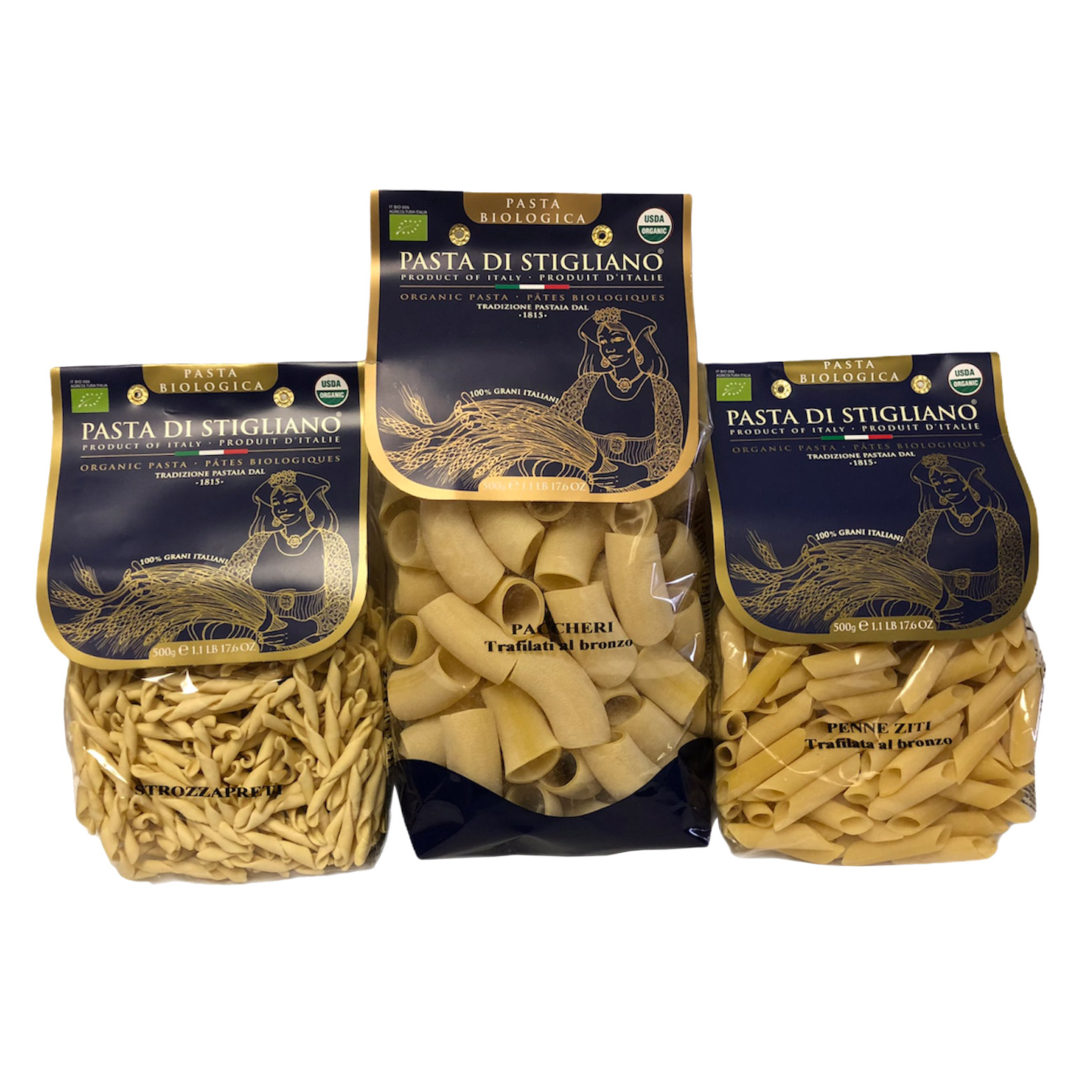 Pasta Di Stigliano Organic Wheat Pasta, 6 x 500g