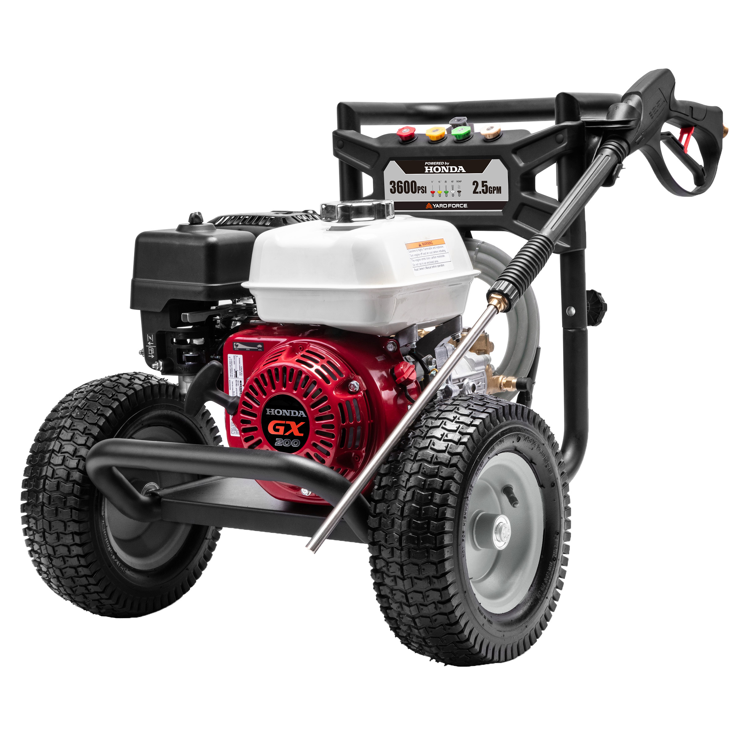 Yard Force 3600 PSI 2.5 GPM Pressure Washer