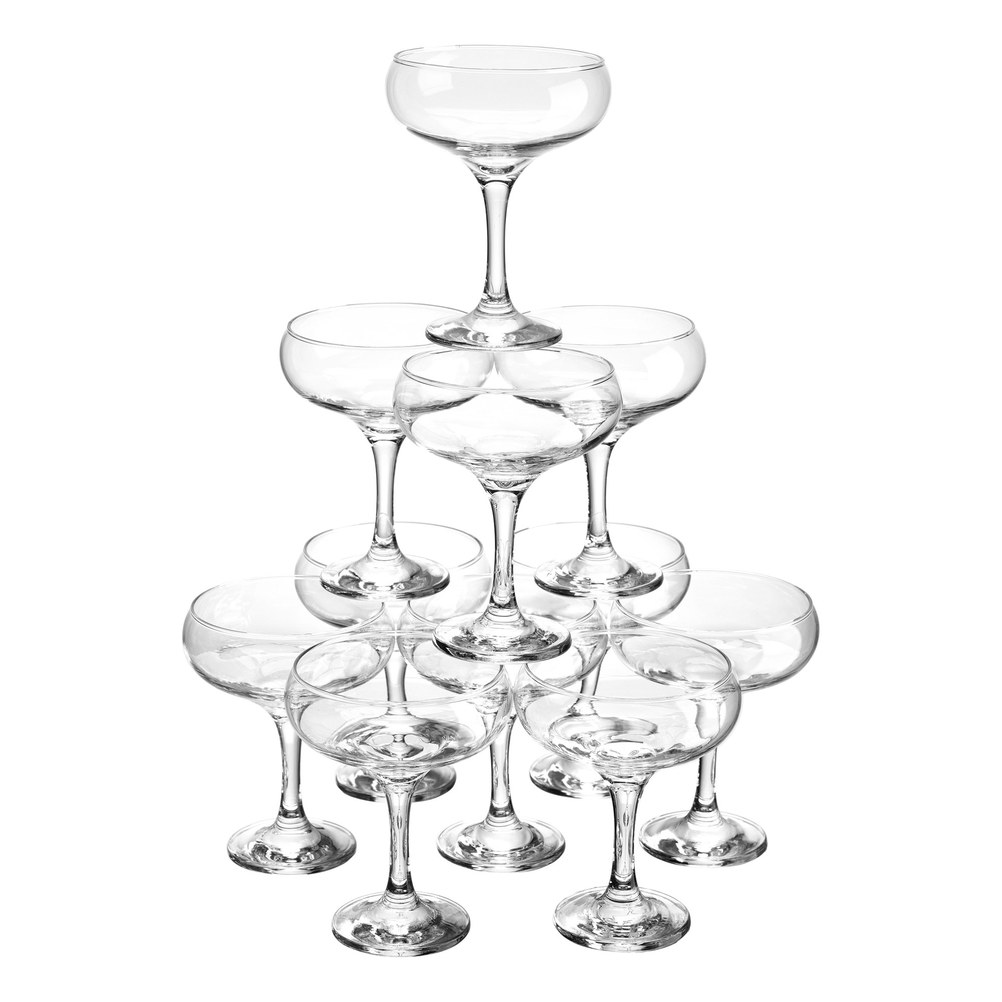 Home Essentials Coupe Glasses  Set of 12