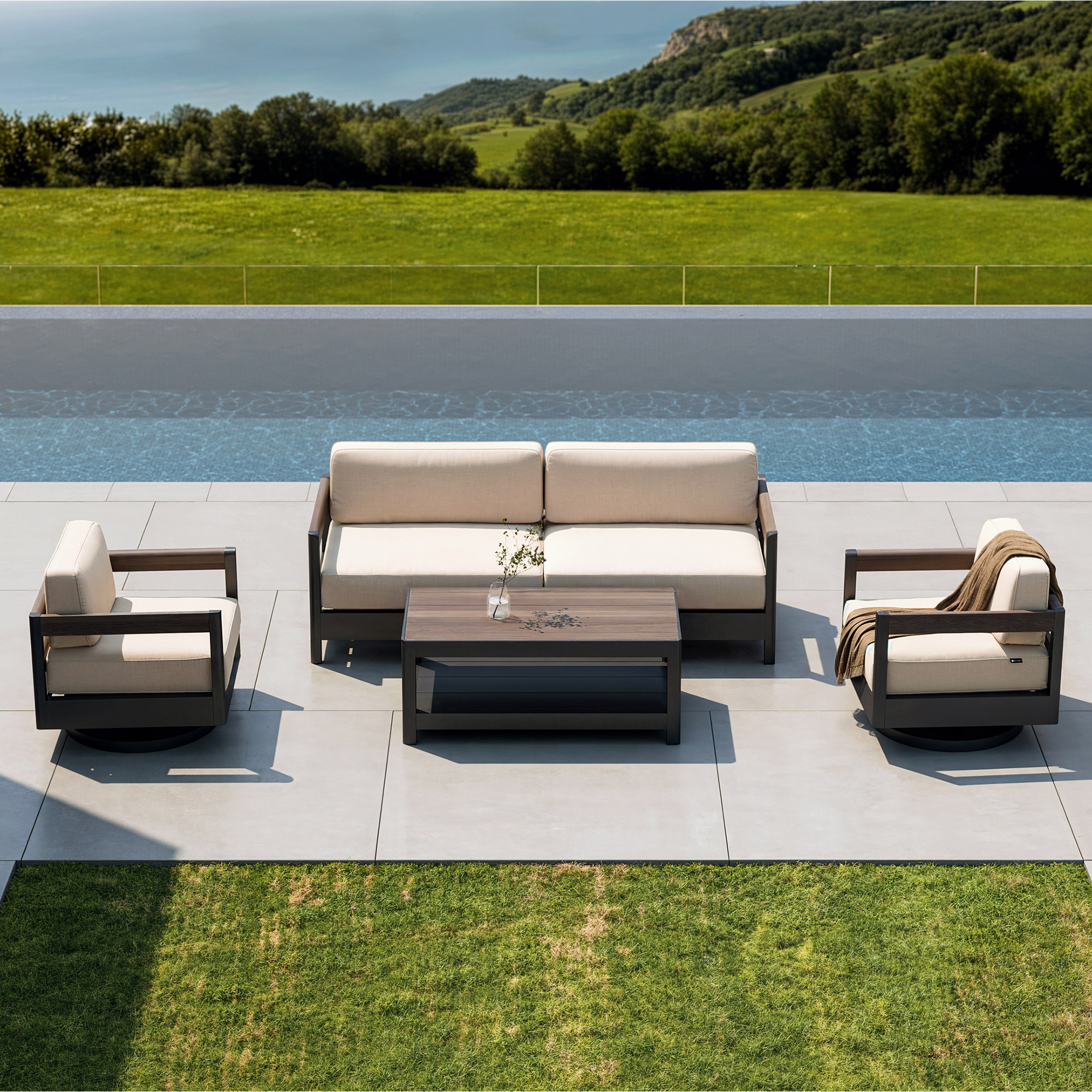 Prado 4-piece Patio Conversation Set | Costco