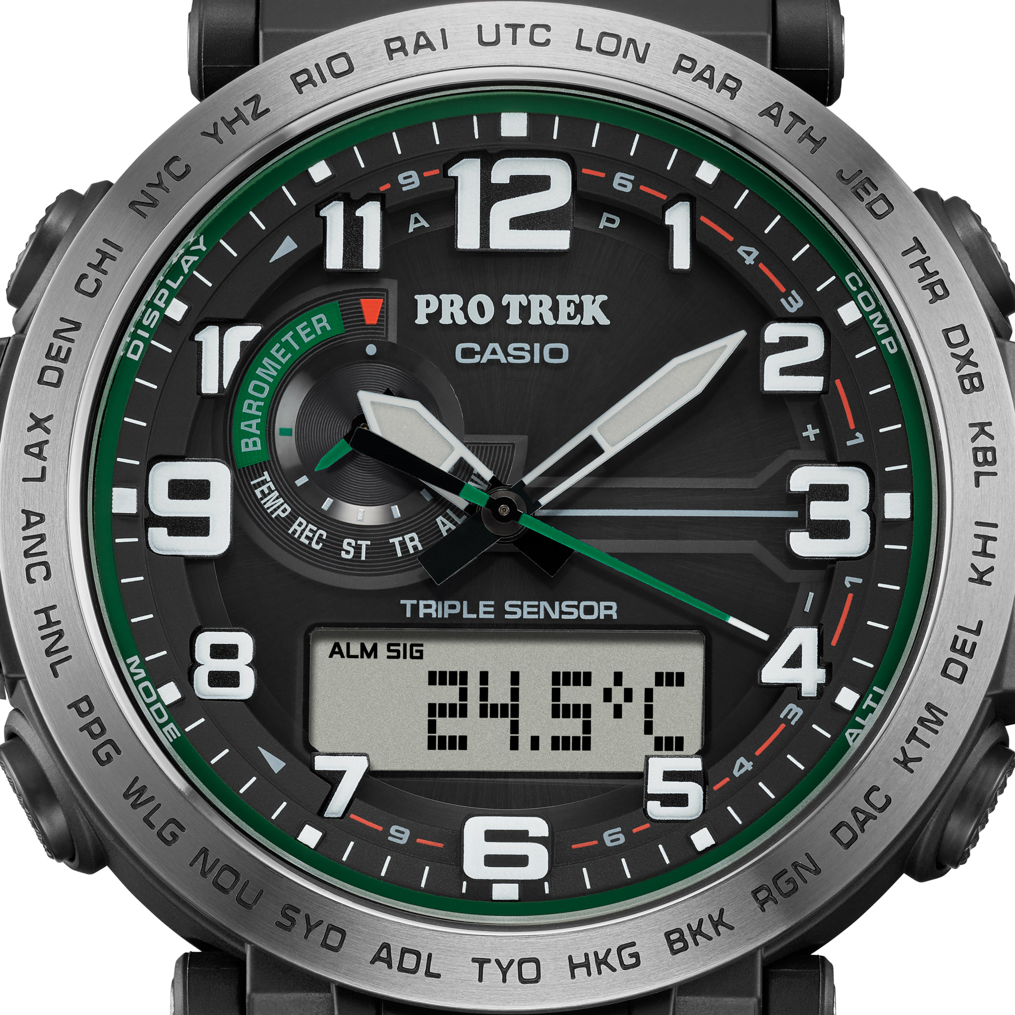 Casio Pro Trek Men's Quartz Watch, 51.5mm | Costco