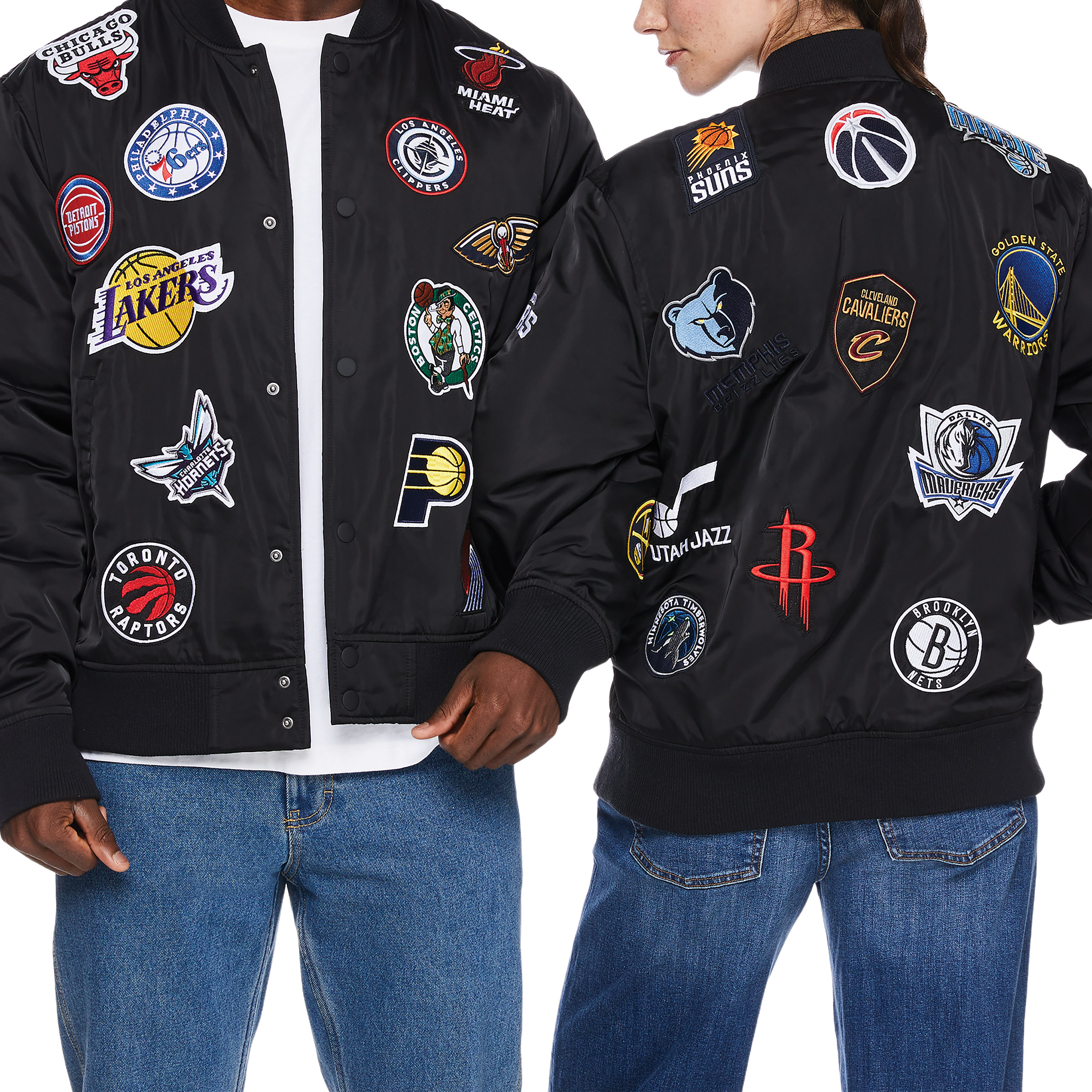 NBA Multi-Team Bomber Jacket | Costco