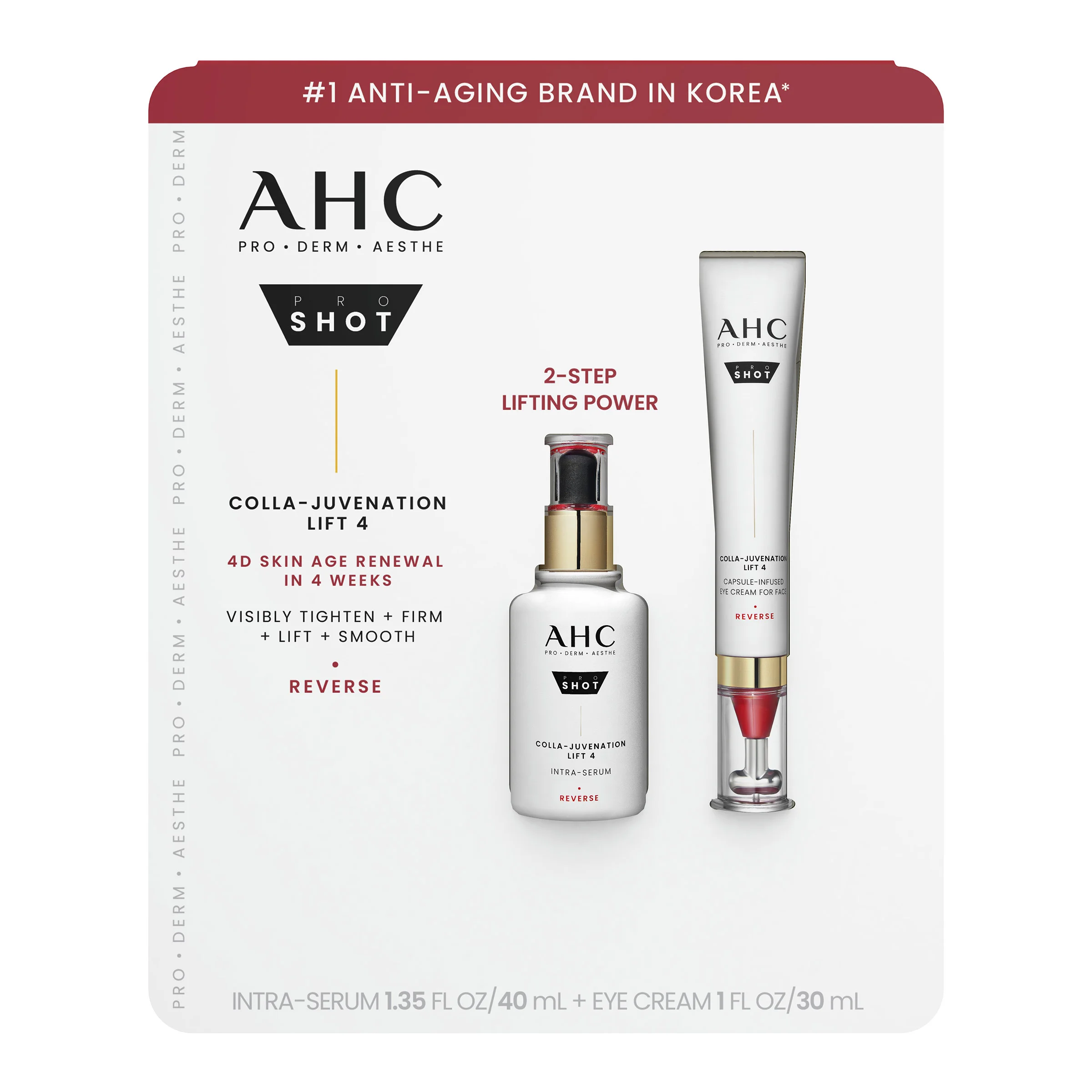 AHC Pro Shot Colla-Juvenation Serum + Eye Cream | Costco