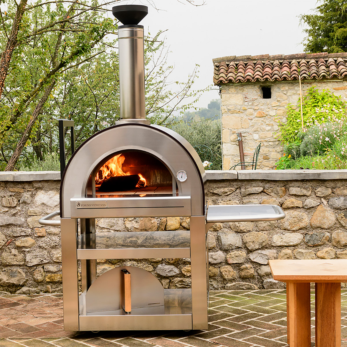 Forno Venetzia Pronto 500 Outdoor Wood Burning Pizza Oven Costco