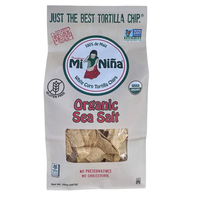 MI NINA ORGANIC TORTILLA CHIP 20 OZ (1.25 LBS)