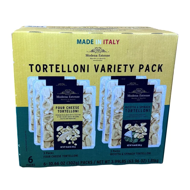 GLASERITALIA TORTELLONI VTY PCK 6-10.66OZ (3LB 15.9OZ)