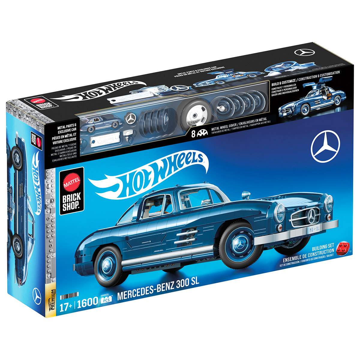 Mattel Brick Shop - Hot Wheels - Mercedes-Benz 300SL | Costco
