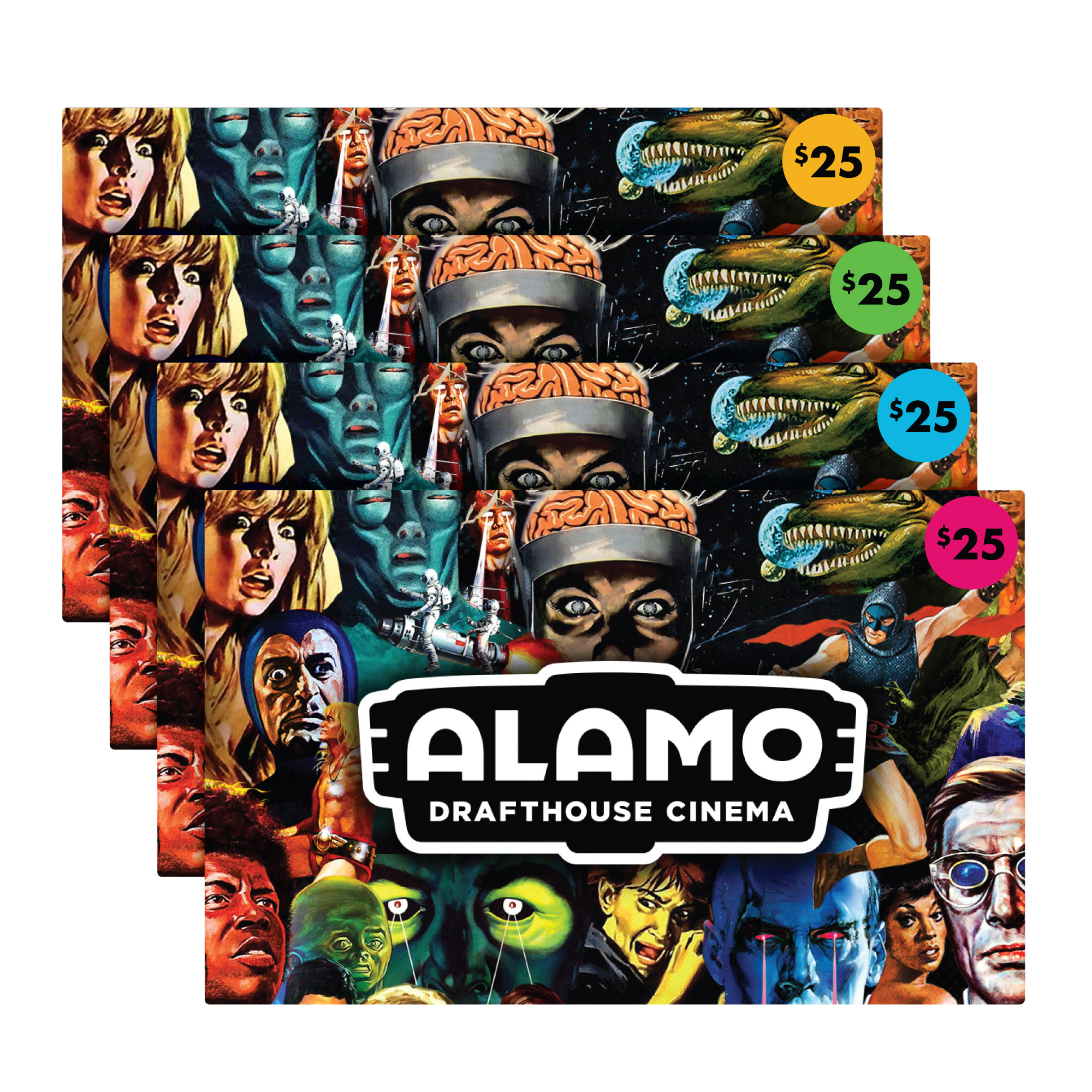 Alamo Drafthouse Cinema - Four $25 e-Gift Cards
