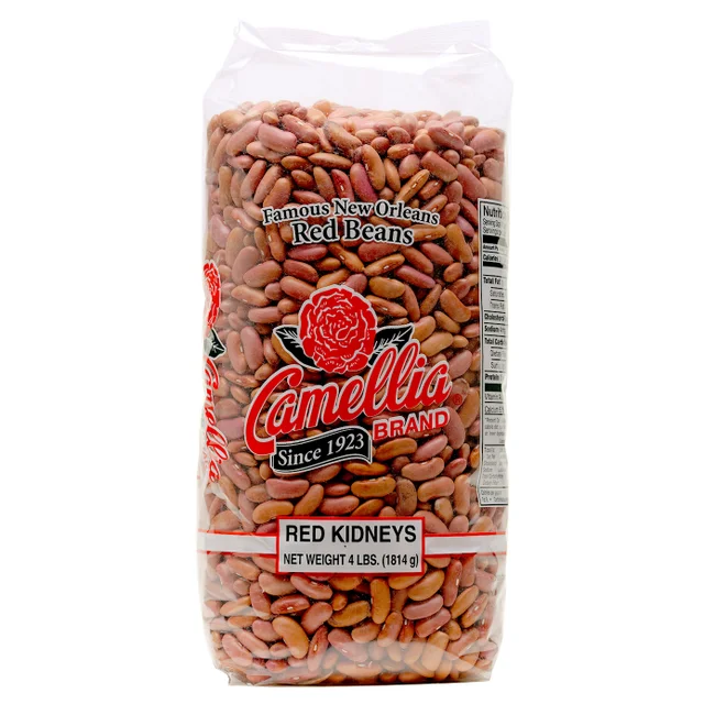 Camellia Famous New Orleans Red Beans, Red Kidneys, 4 lbs