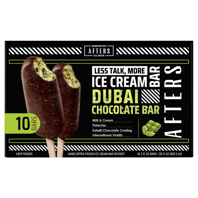 AFTERS ICE CREAM DUBAI CHOCOLATE BAR 10/3 OZ