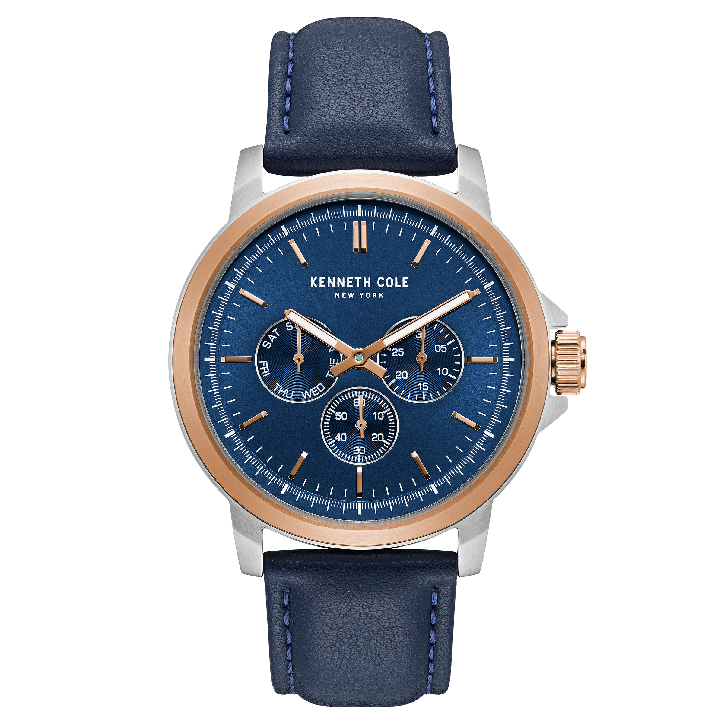 Kenneth Cole New York Blue Dial Multifunction Men’s Watch