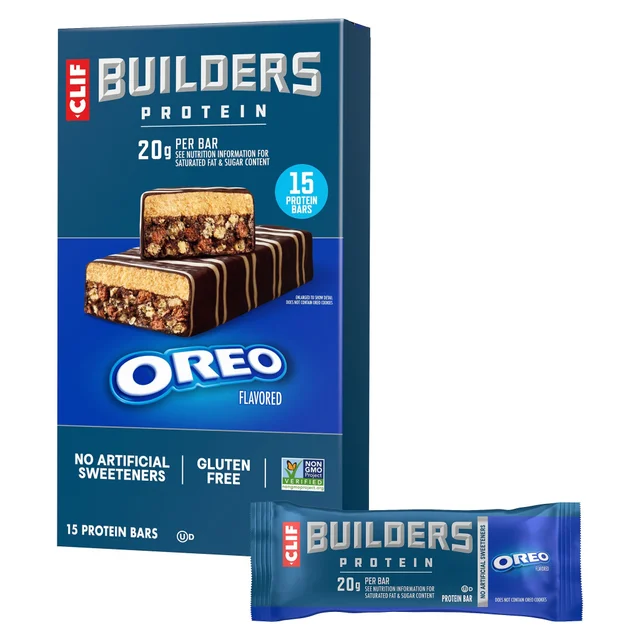 CLIF BAR BUILDER'S OREO 15 COUNT